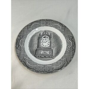 Vintage Royal China The Old Curiosity Shop Bread & Butter Plate Clock